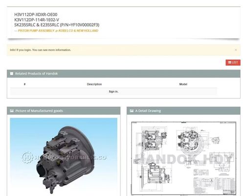 YF10V00002F2, K3V112DP-114R-1E02 SK235SRLC-2, SK235SRLC-1E, SK235SR-1E, SK235SRNLC-1E, SK235SRNLC-1ES, SK235SR-1ES Гидравлический насос запчасти Kobelco