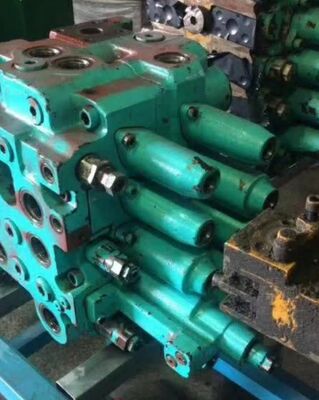 SK200-5 Гидравлический главный клапан управления Assy для Кобелько экскаватора запасные части LQ30V00026F1 Главный клапан управления OEM